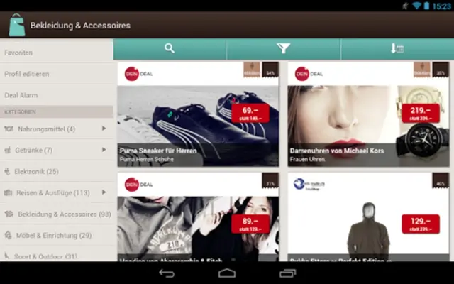 Deal.ch android App screenshot 0